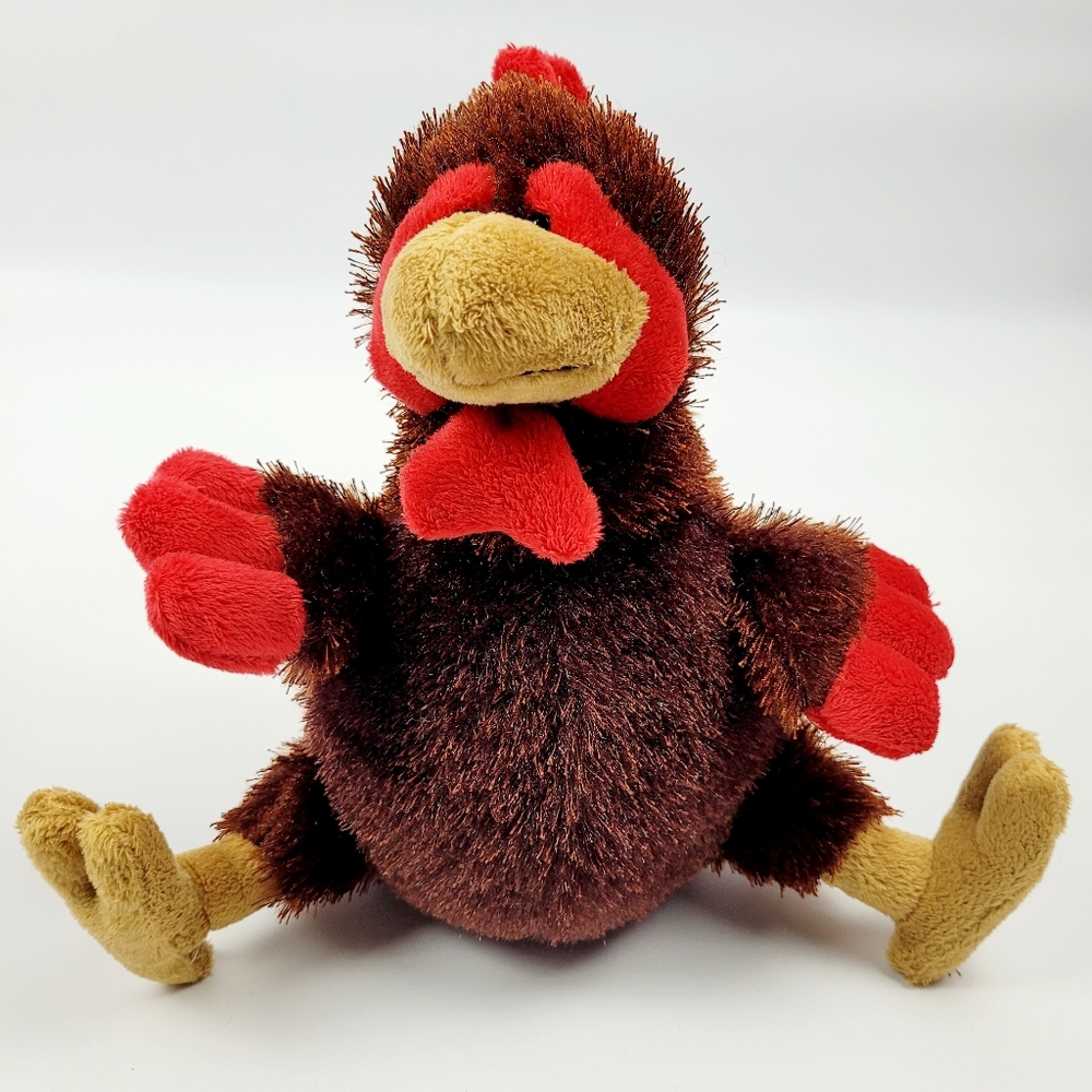 Ganz Webkins Brown & Red Rooster HM346